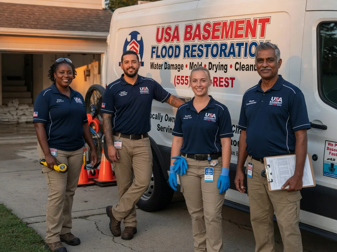 Basement Flood Cleanup company in Justice, WV